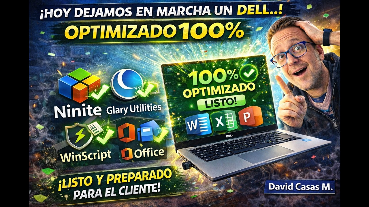 🔴🖥️ PONEMOS A PUNTO UN DELL PORT&Aacute;TIL | 25-02-2026 🚀  #informatica #datos #backup