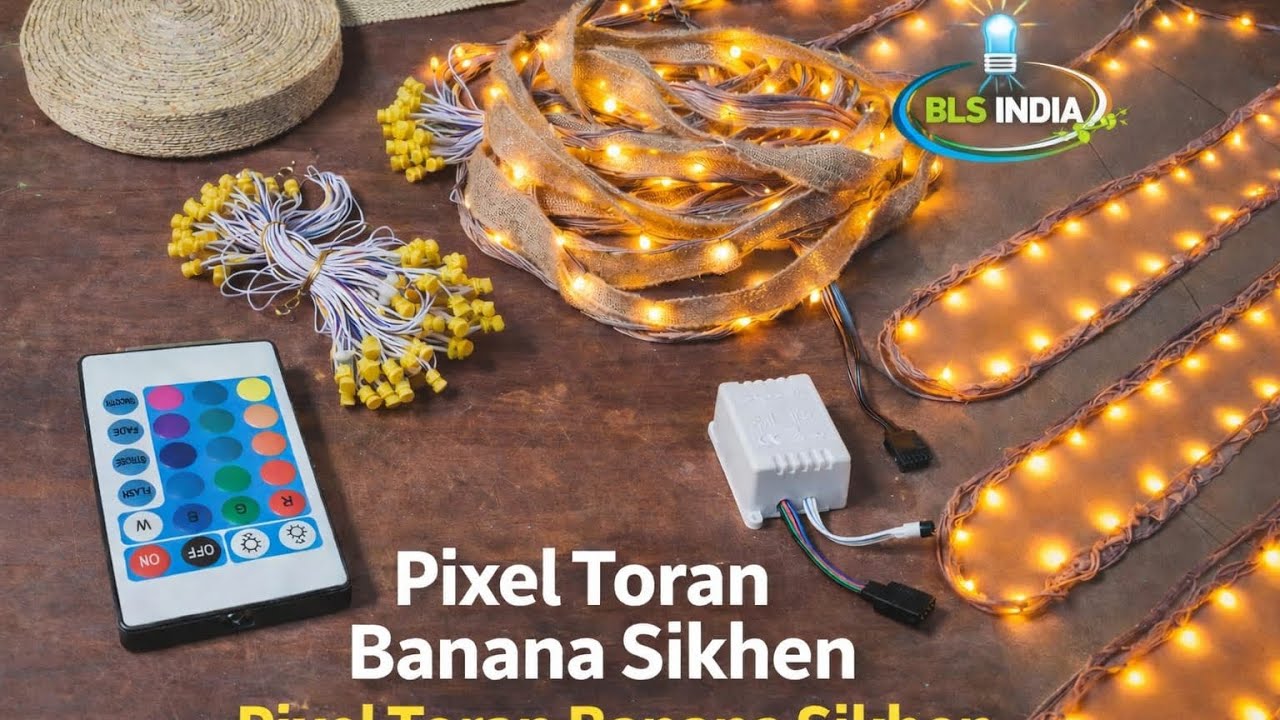pixel Lighting control | Full video| IR 10mtr range|decoration lighting| #pixeltablet #pixelnotepad