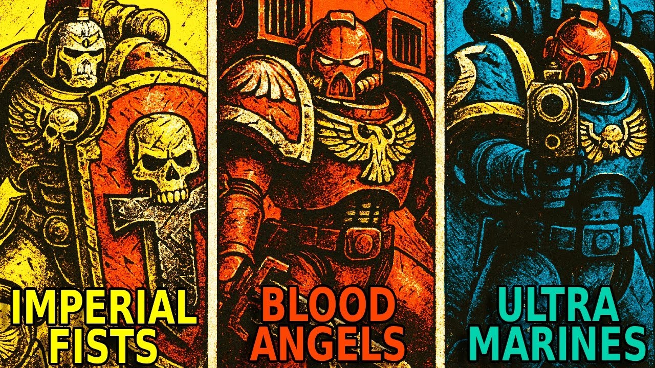 The Entire Space Marine Legion Explained - Warhammer 40K