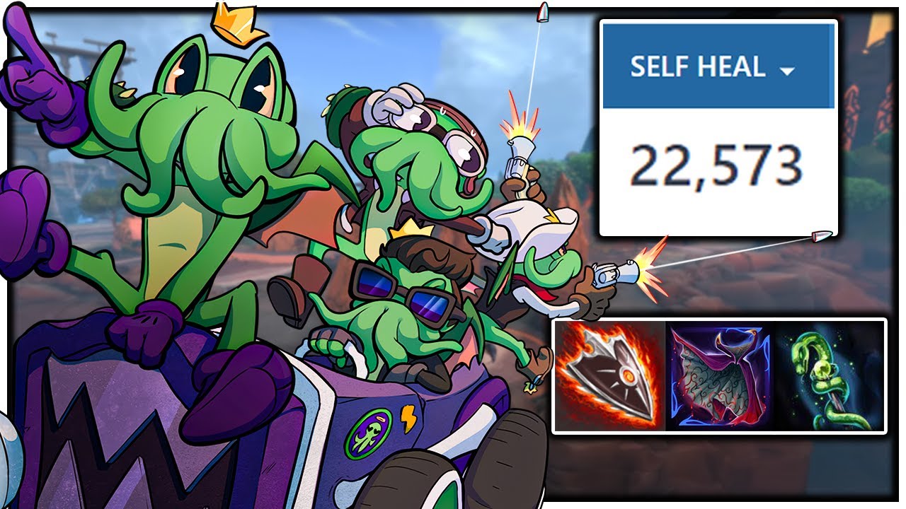 Maximizing % Healing But I Have 4,500+ HP With Cthulhu!