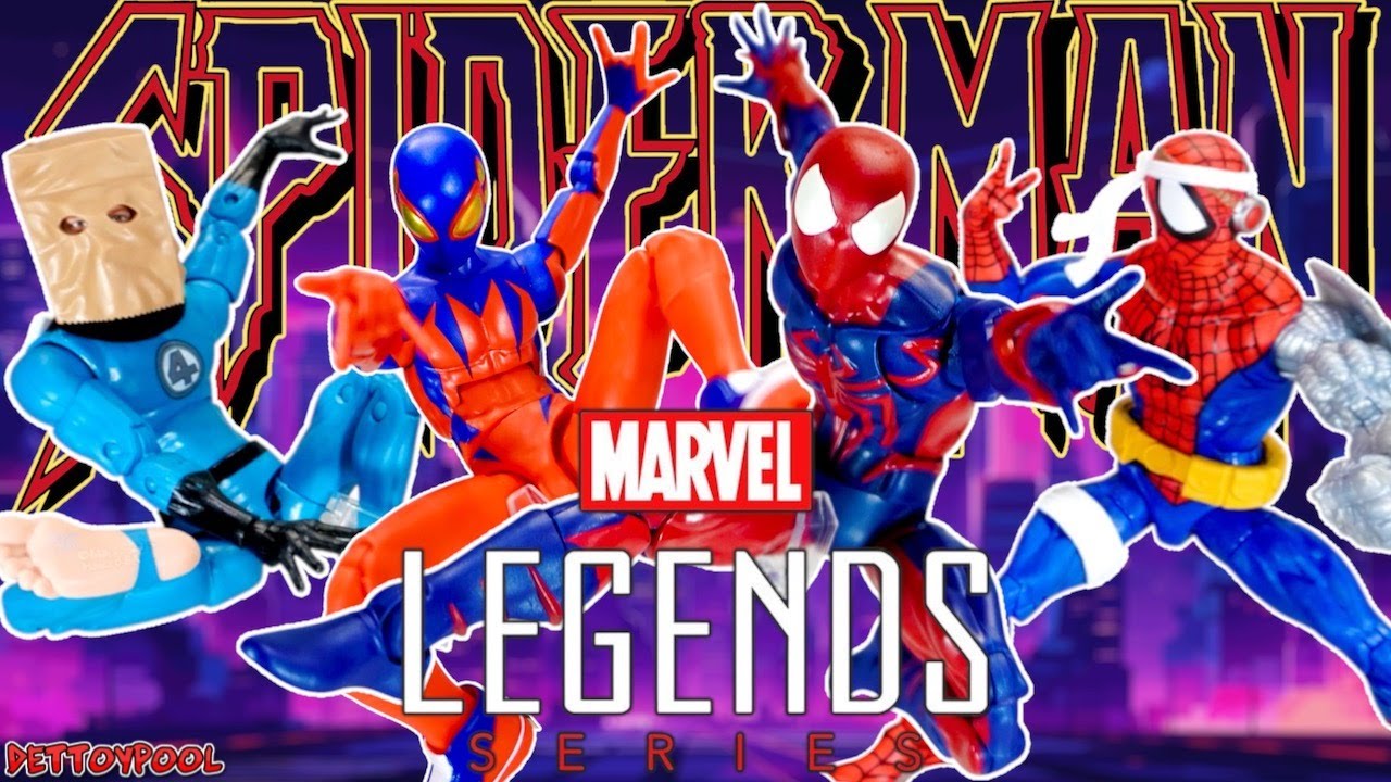 【スパイダーマン特集 】スパイダーマンレトロパッケージシリーズの最新フィギュアを開封しつつ過去作品もついでに開封していきます！【スパイダーボーイ＆アンリミテッド】