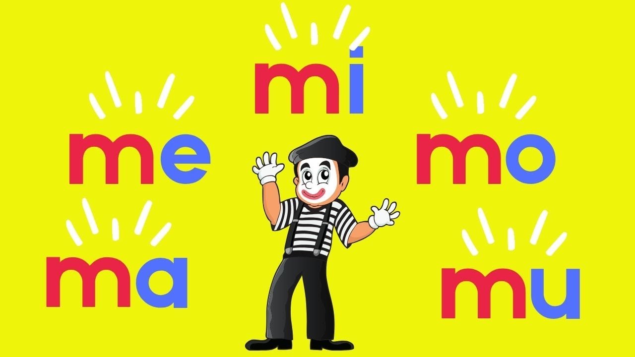 MA ME MI MO MU. Aprende a leer con las silabas ma me mi mo mu.