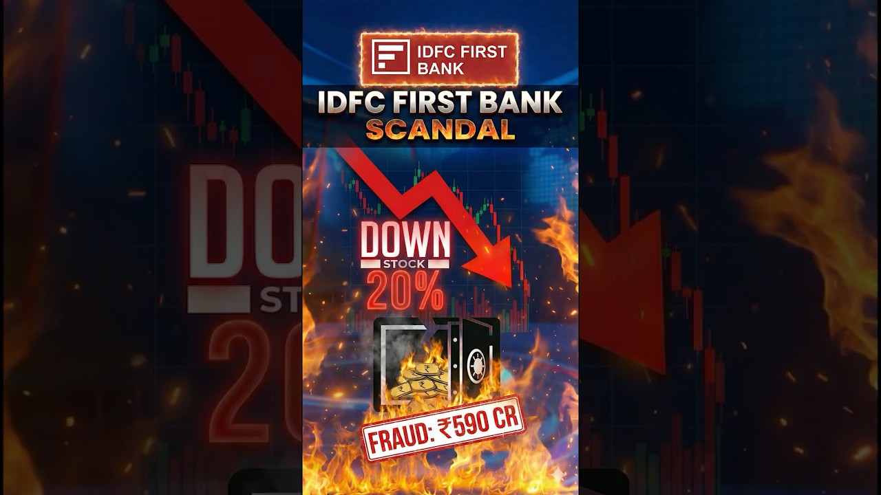 IDFC First Bank ₹590 Cr Scam!