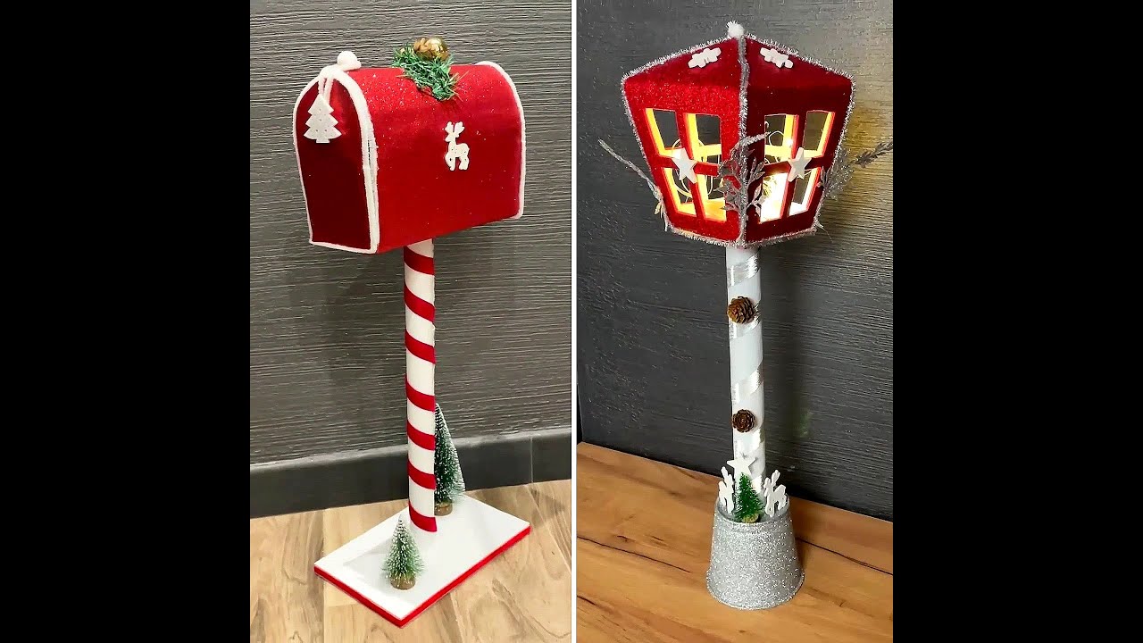 2 Idee per realizzare delle decorazioni natalizie fai da te in gomma eva 😲😍