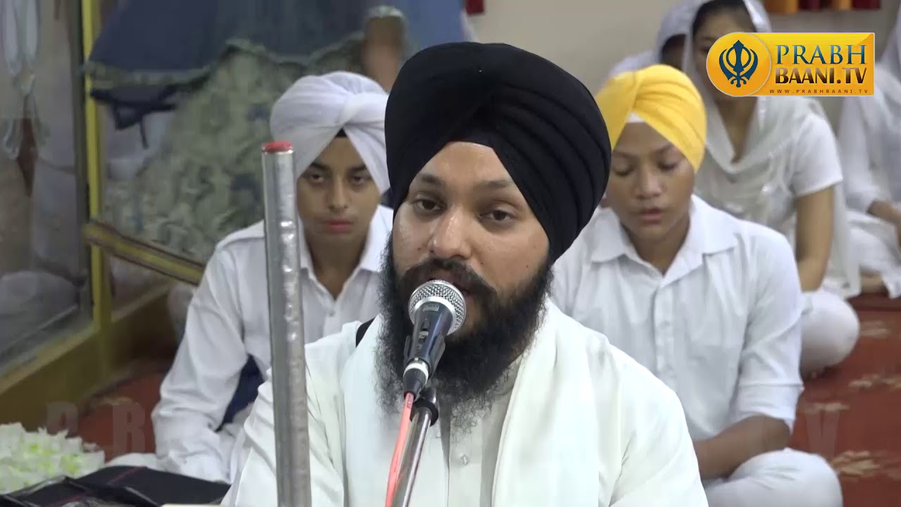 Bhai Sehajdeep Singh Ji (Delhi Wale) | Gurudwara Ramghariya Sabha, West Azad Nagar (20.08.2017)