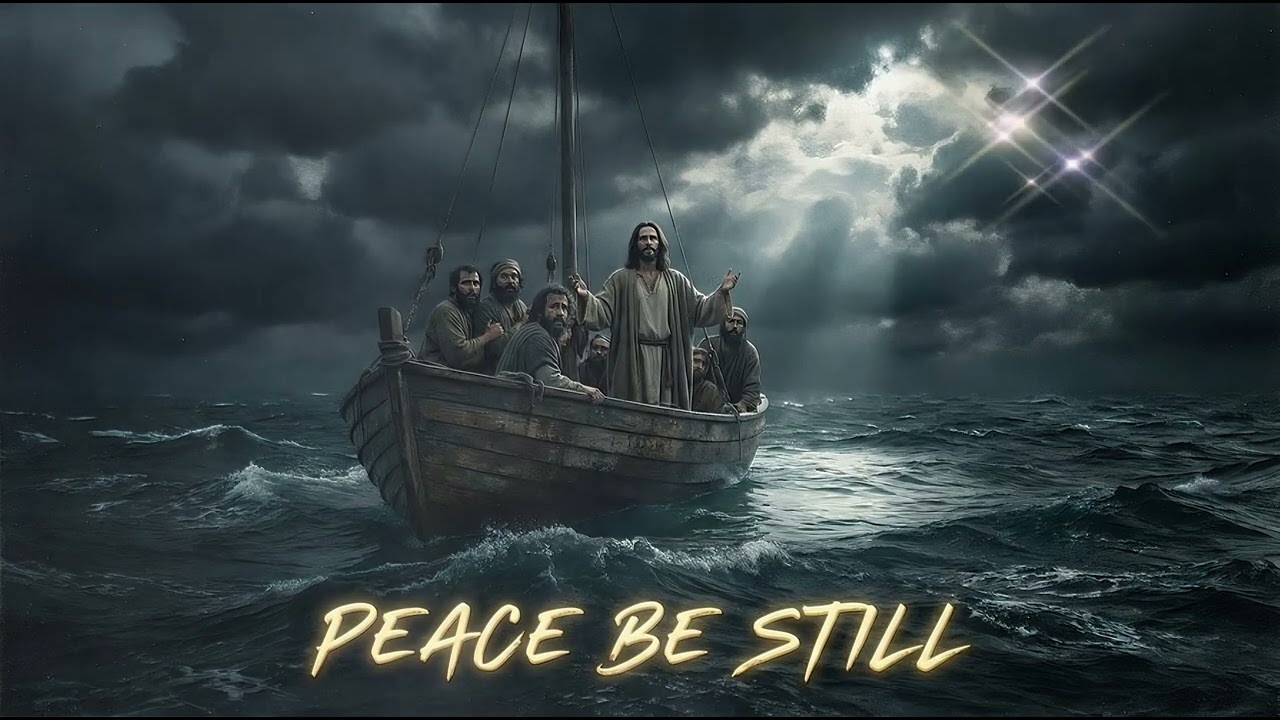 Calming the Storm :Peace Be Still. Mark 4:35–41#biblemusic #biblestories #biblia