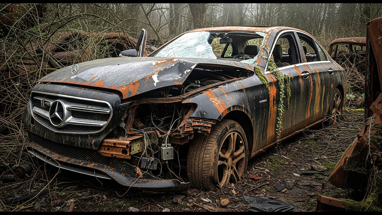 Mercedes-Benz E300L Car Restoration | Full Luxury Sedan