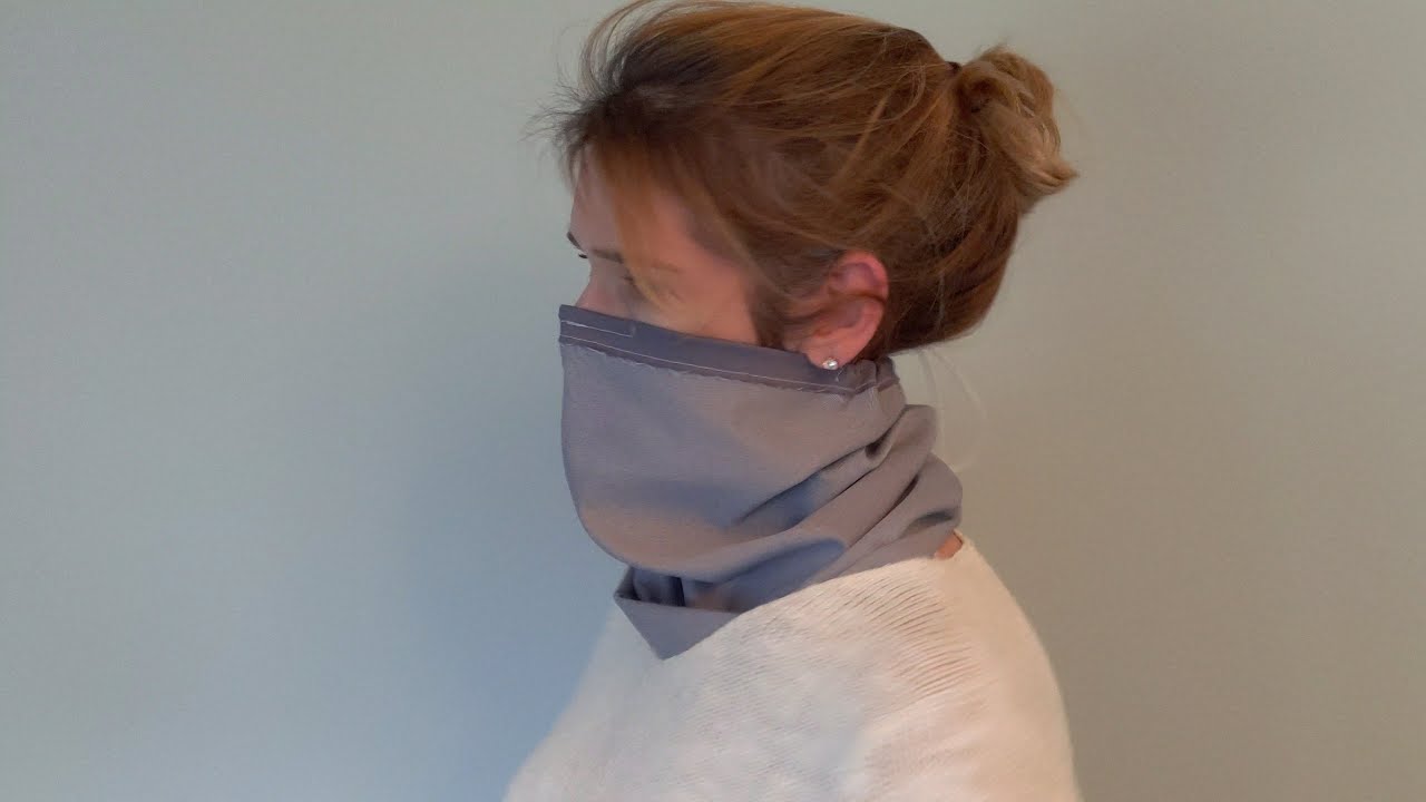Neck Gaiter Mask Tutorial