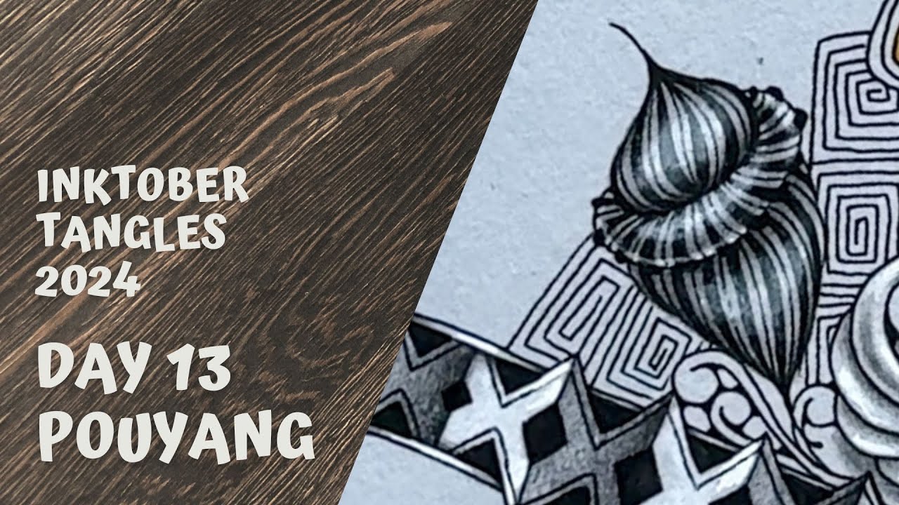Inktober Tangles 2024 - День 13 - Пуян