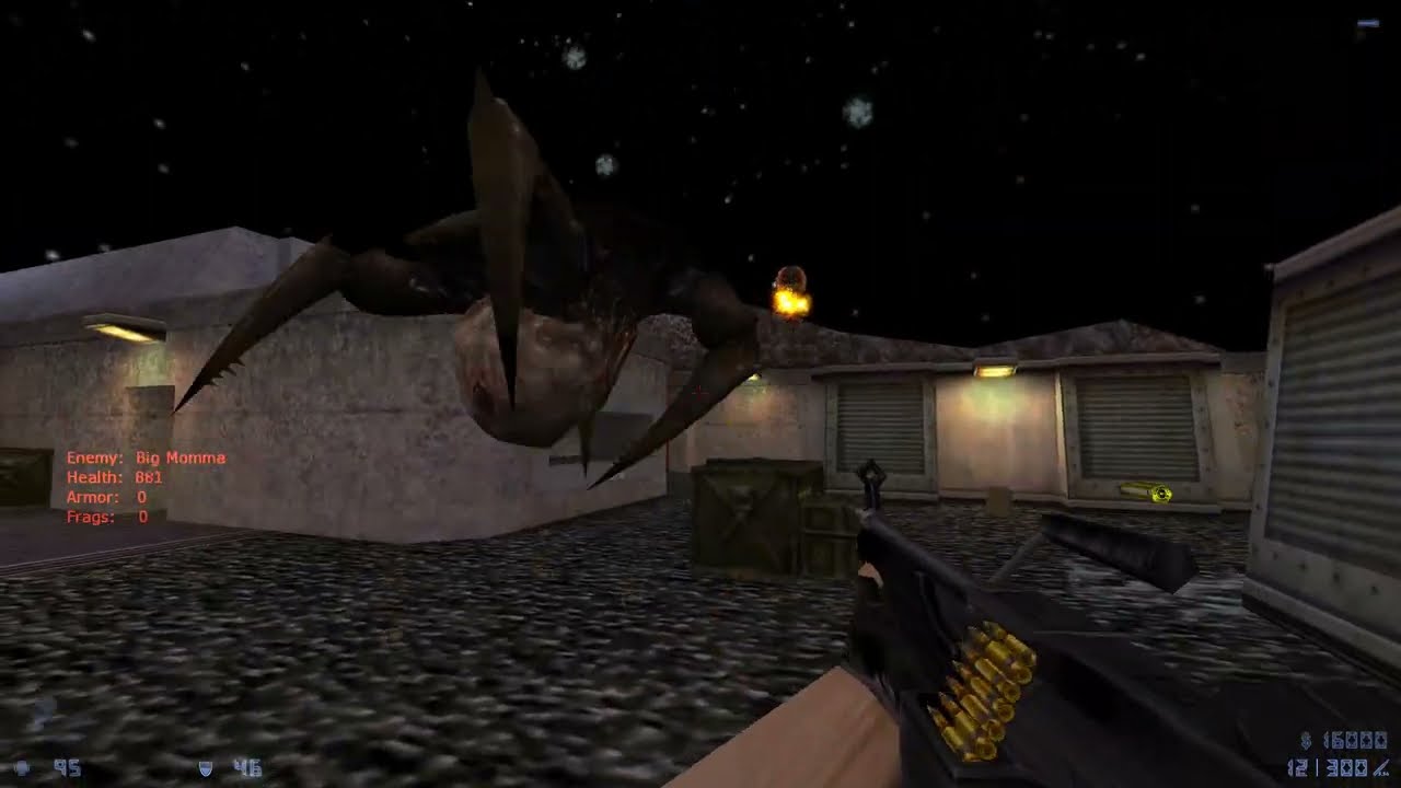 Sven-Coop Hostile Planet Walkthrough (With Counter-Strike weapons)