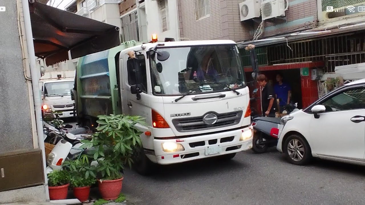 20250721臺南市永康區1-2路線垃圾車430-UG(換音樂盒）回收車491-T5(嚴禁檢舉）