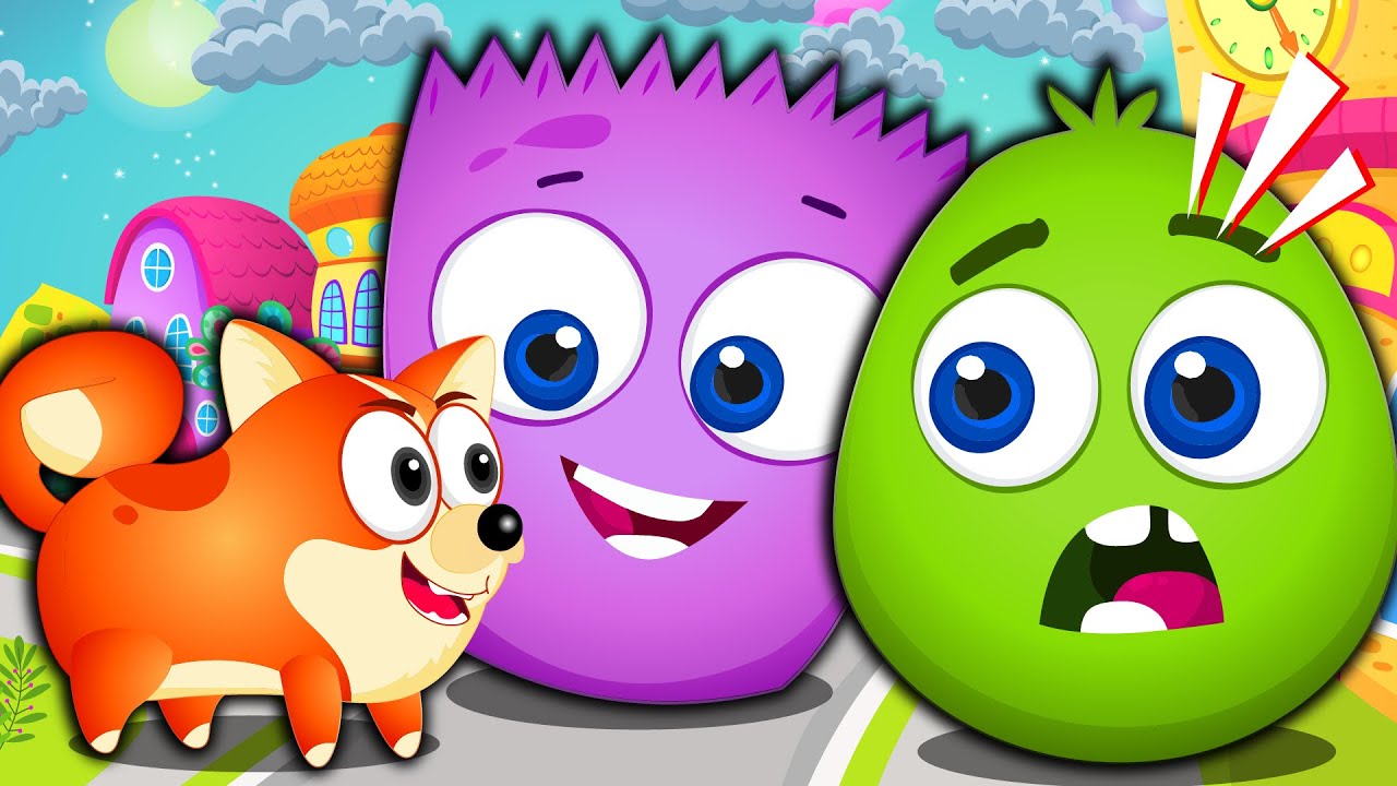 Aprendiendo Formas con Op y Bob: El Viaje Educativo de los Valientes y Cobardes 🧩🌈