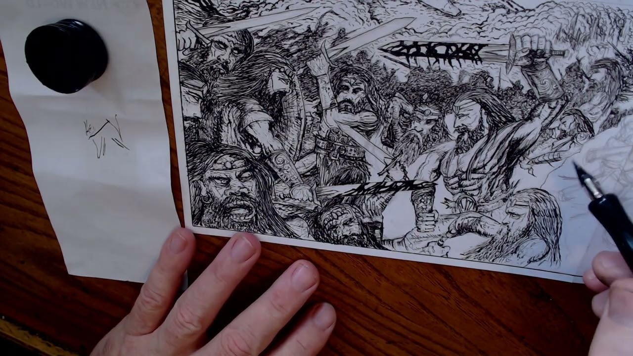 inking Crom part 2