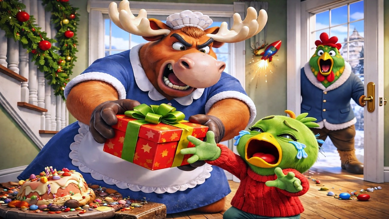 Evil Nanny Cancels the Girl’s Christmas Party… But One Friend Changes Everything!