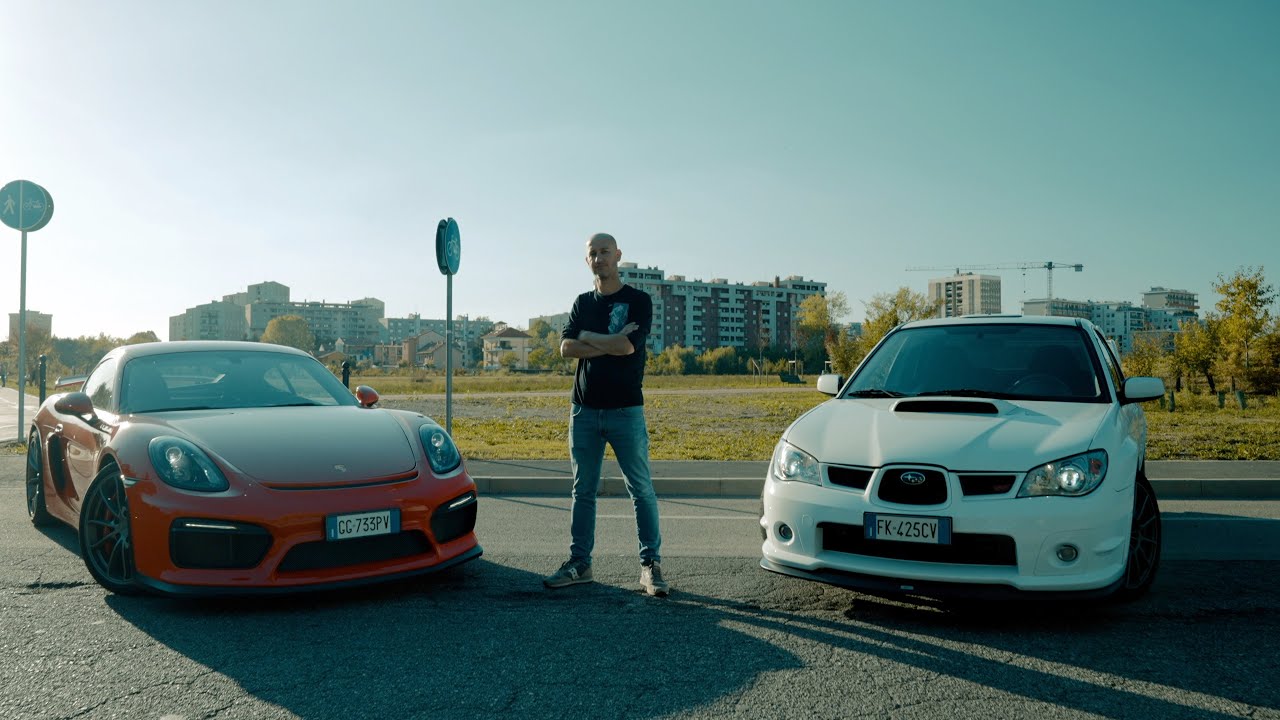 Porsche Cayman GT4 + Subaru Impreza Spec C Type RA