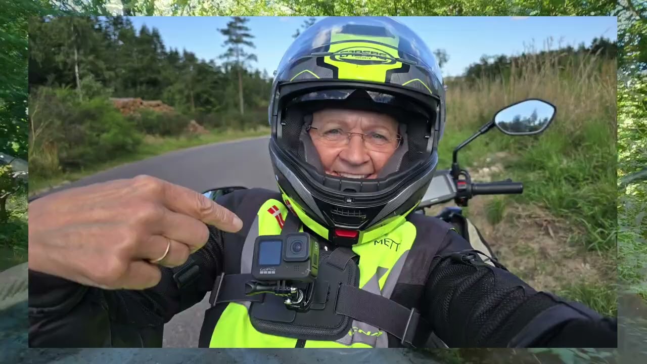 MC-magien starter her. Gennemgang af MC & køretur i Mols Bjerge og på Djursland ❤️ Mette 