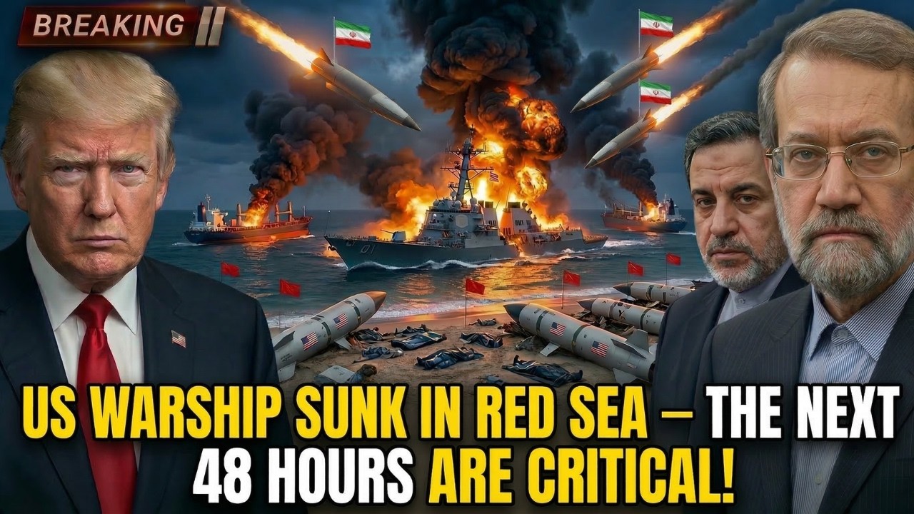 US Warship Sunk in Red Sea — The Next 48 Hours Are Critical | Ana Kasparian