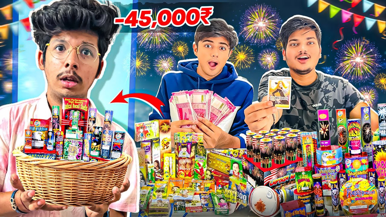 Diwali VVIP Crackers 😨Are Back | Testing All Diwali Best Stash Rocket 🚀, 5000 Shots With TSG Members