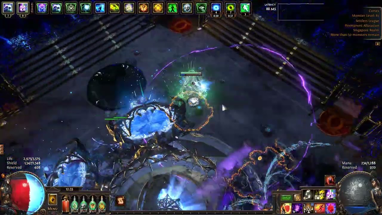 Hexblast Mine Trickster vs Uber Venarius in Path of Exile 3.25