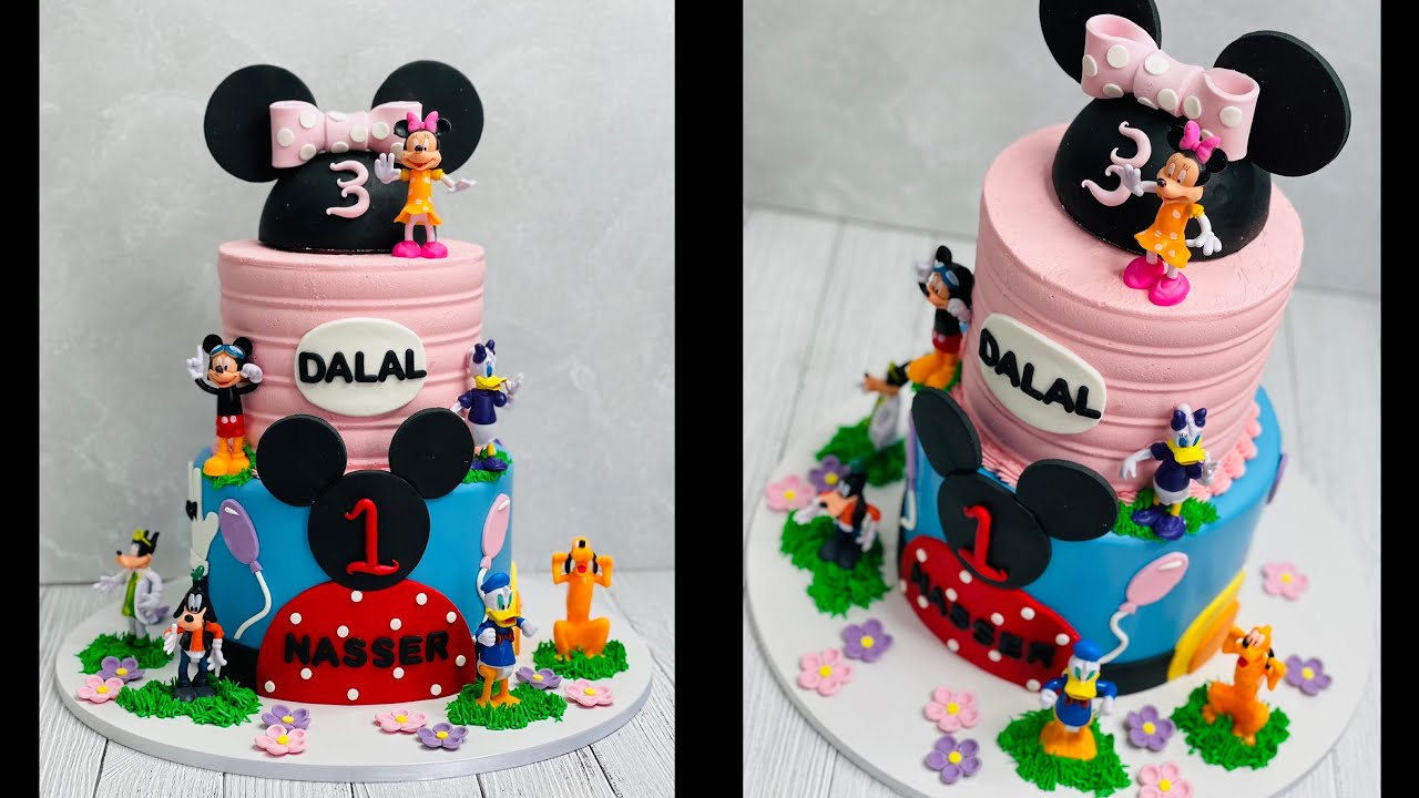 Mickey Mouse Club House Cake