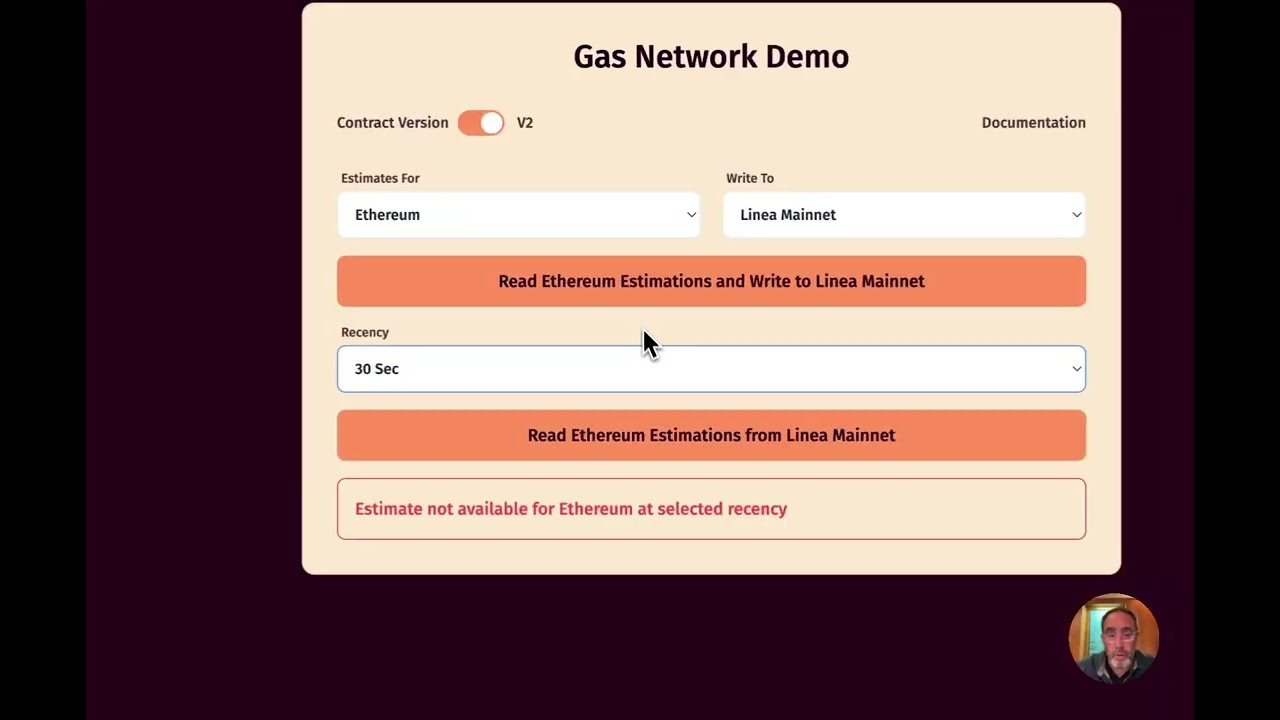 Gas Network -- V2 Oracle Live on Linea Mainnet