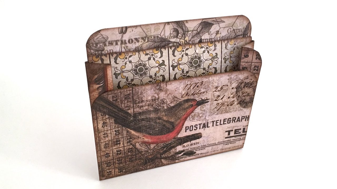 Mini Expanding File Folder