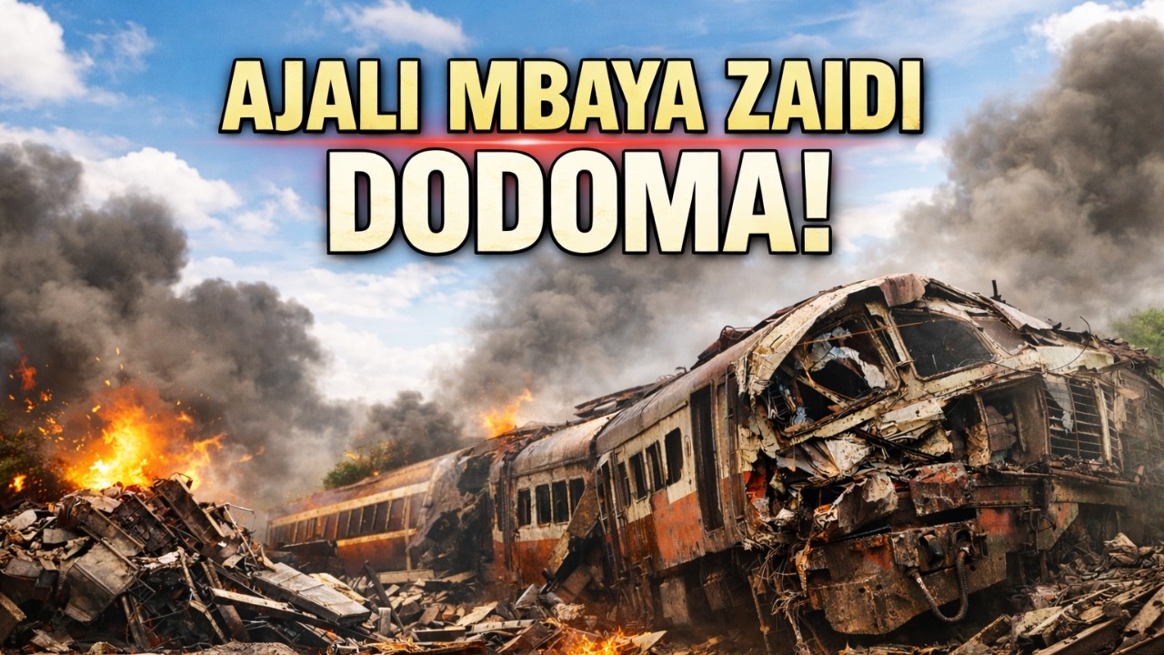 AJALI YA TRENI DODOMA Ajali ya Kutisha Tanzania Historia Isiyosahaulika