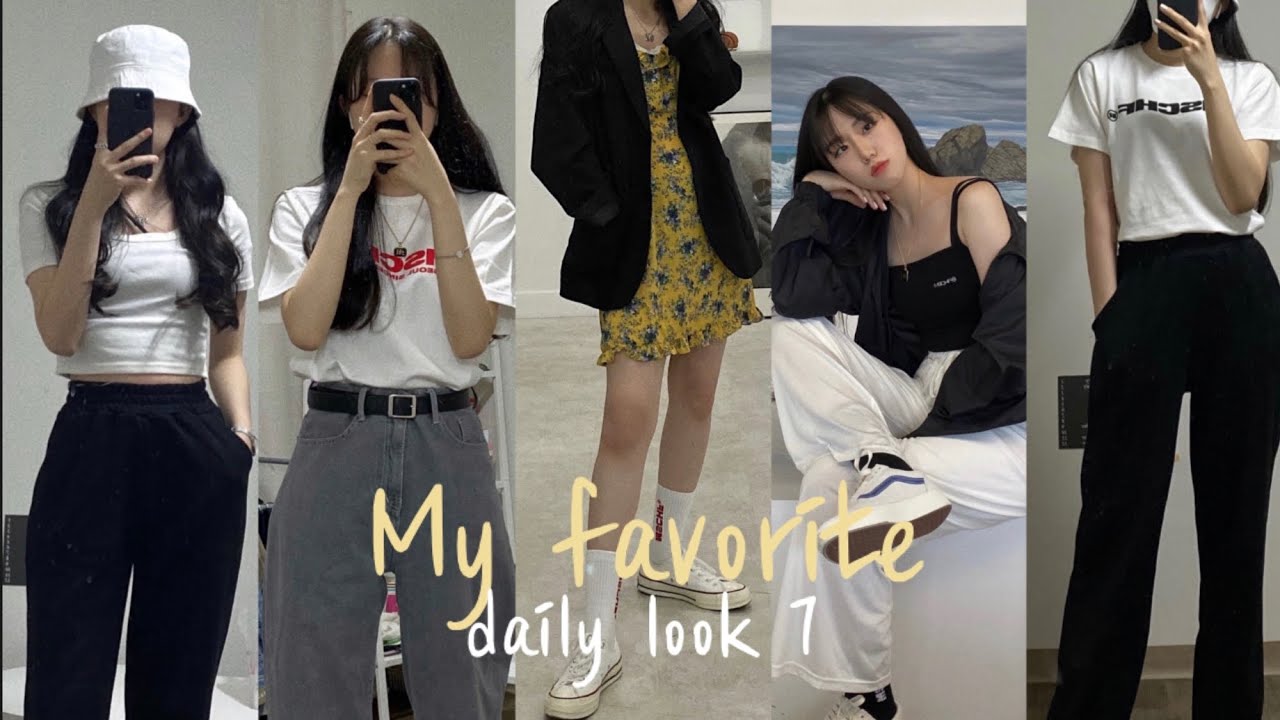 🦋요즘 나의 최애 데일리룩 7가지 🦋| 미스치프 | 오드원아웃 | 아케 | 블랙업