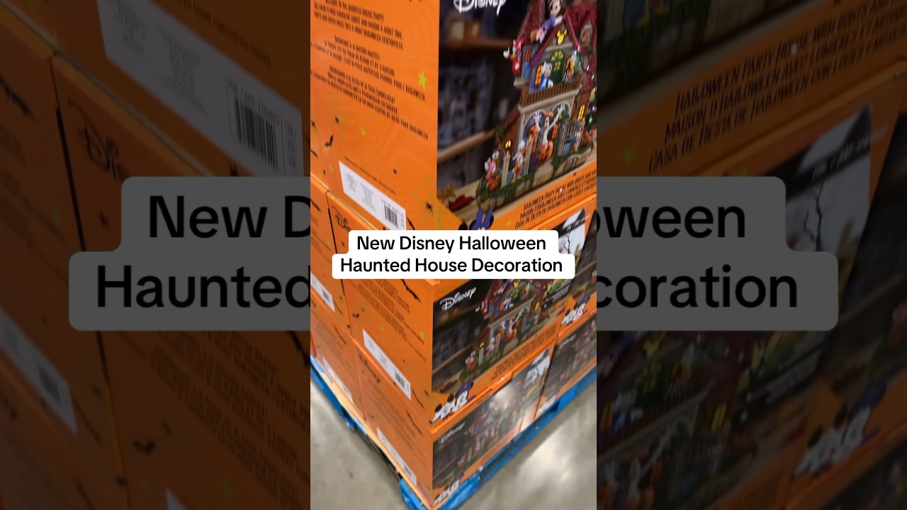 New Disney Halloween Haunted House Decoration 2024