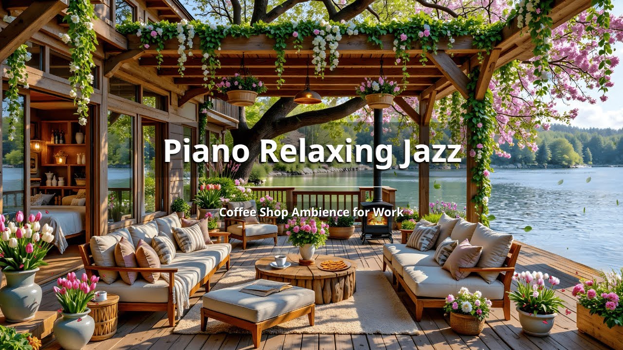 NO ADS | Worktime Jazz in Indoor Cafe Ambience - Soft February Jazz Music for Work, Study ⛄