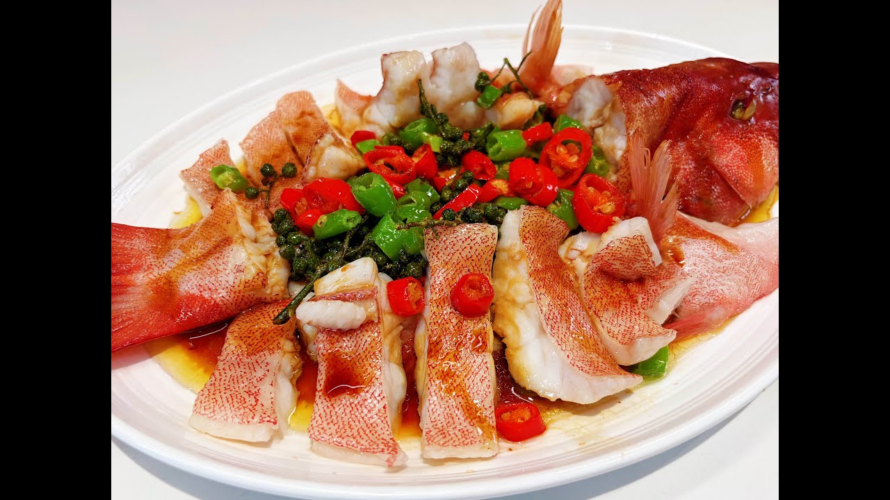 椒麻东星斑，肉质紧实味道足！