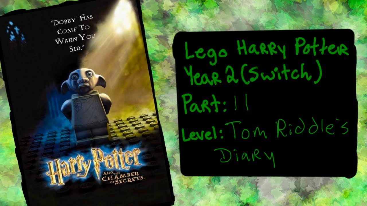 LEGO HARRY POTTER YEAR 2 (SWITCH): PART 11: TOM RIDDLE’S DIARY 