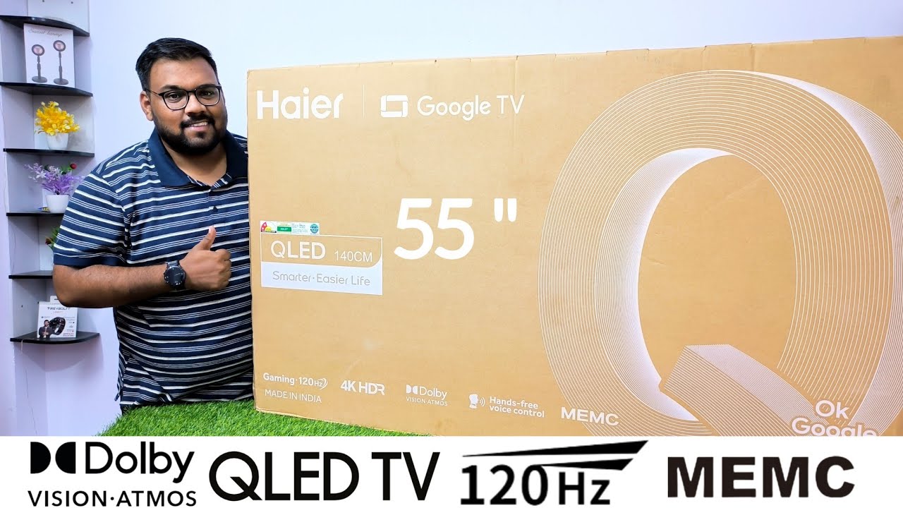 Best Qled Tv for Indians | Haier QLed Google Tv - 55S800QT | Best 4k Tv 2024