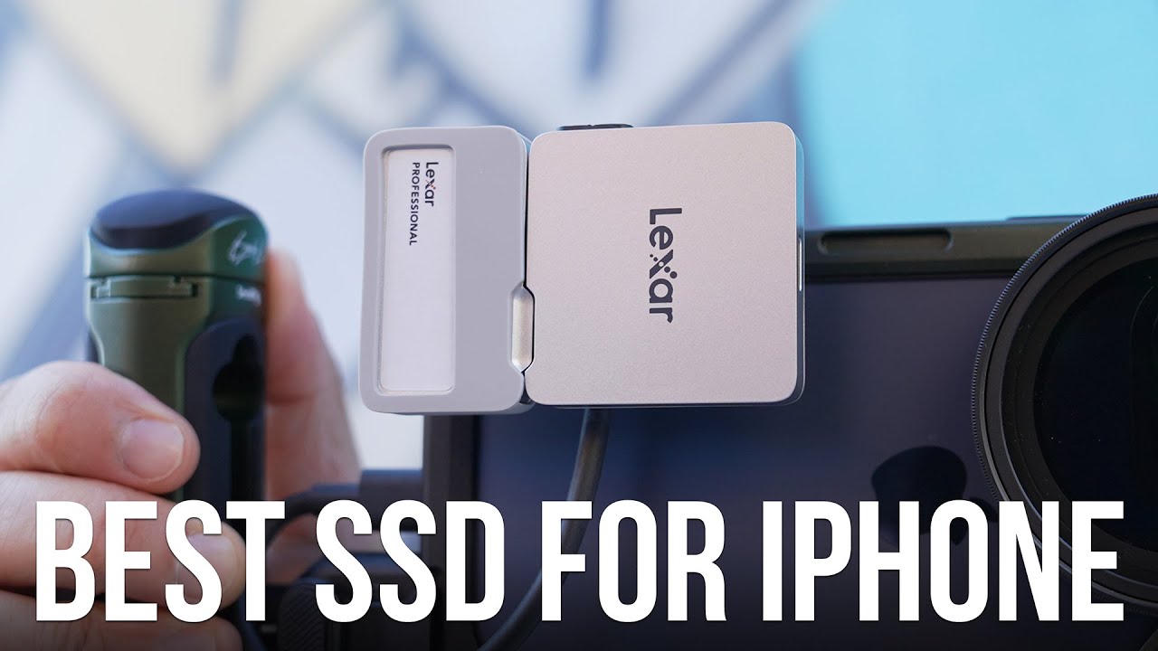 Lexar Go Portable SSD — лучший портативный накопитель для iPhone