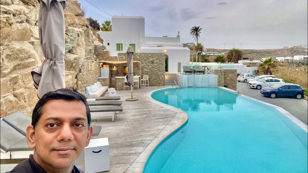 Greece Day 3 | Mykonos Beach Hotel | Port of Mykonos | Sea Jet terminal
