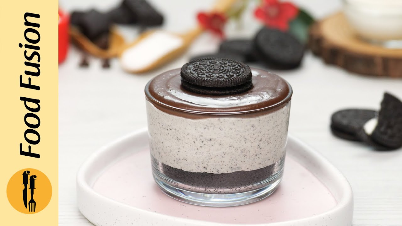 Oreo Cream Cups Recipe by Food Fusion