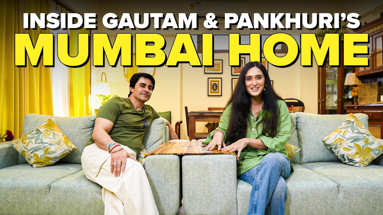 Gautam Rode and Pankhuri Awasthy's House Tour & Kids Room | Home Tour | Mashable Gatecrashes EP 63