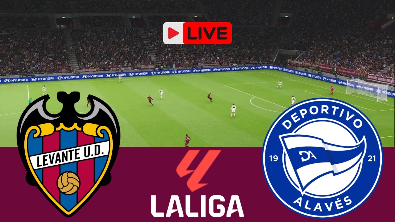 LIVE Levante vs Alaves | LaLiga 2025 - Video Game Simulation