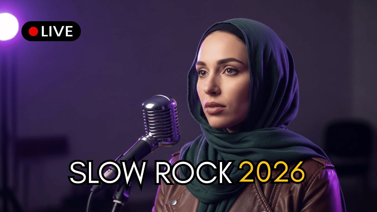 🌹 Live Romantic Slow Rock Mix — Slow Rock Love Stories & Best Soft Rock Hits