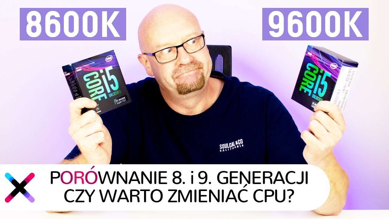 i5-8600K vs i5-9600K - por&oacute;wnanie | Czy warto dopłacać do nowszej generacji?