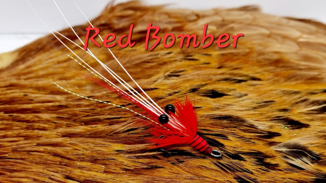 Fly Tying the Deadly Red Bomber