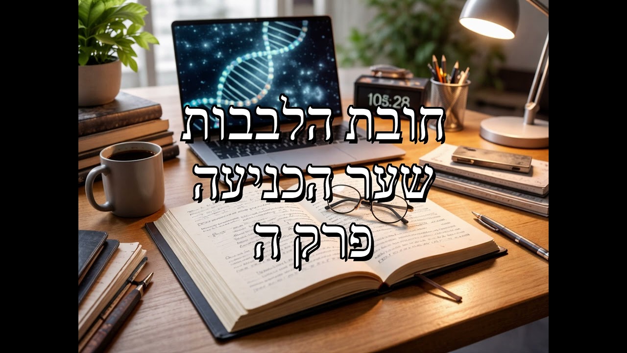 חובת הלבבות - הכניעה - פרק ה - שבע הדרכים להכנעת הגאווה