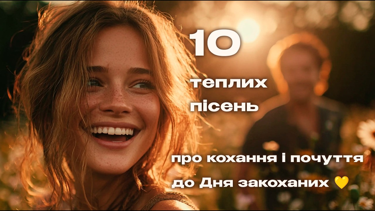 10 теплих пісень про кохання 💛 | До Дня закоханих