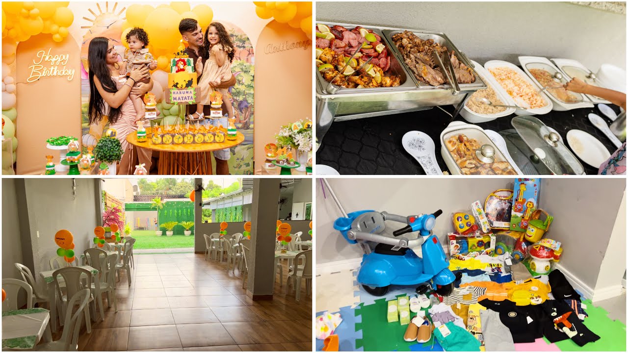 Chegou o grande dia / FESTA DE 1 ANO DO ANTHONY