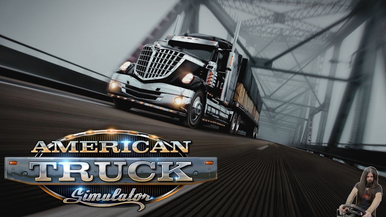 Hauling in USA + International Lonestar - American Truck Simulator 1.58