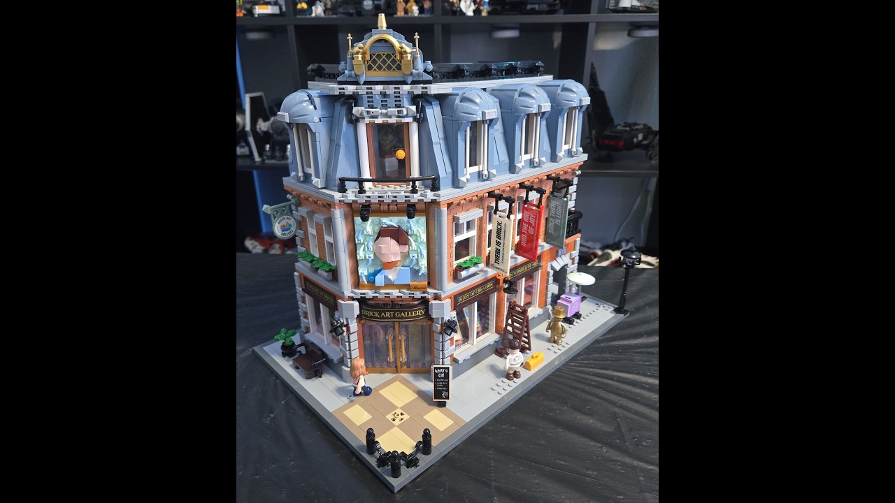 This Lumibricks Art Gallery Build is Incredibly Detailed