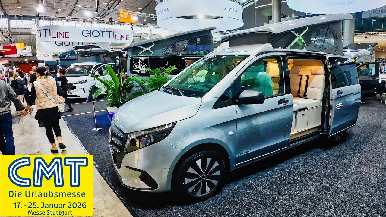 ВЕСТФАЛИЯ ЖЮЛЬ ВЕРН MERCEDES VITO CAMPERVAN CMT 2026 ШТУТГАРТ
