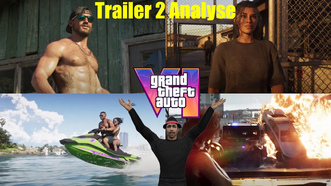 GTA 6 Trailer 2 ist Da! Trailer Analyse!