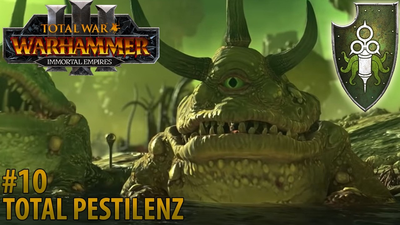 Nur am Verteidigen! 💎 Doktor Festus Chaoskrieger #10 💎 Let's Play Total War Warhammer 3