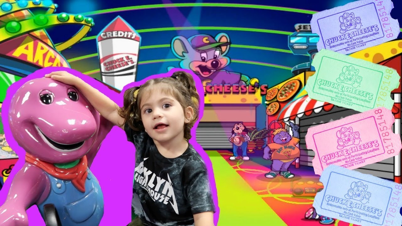 Chuck E Cheese Family Fun Indoor Games and Adventures! Nack Time